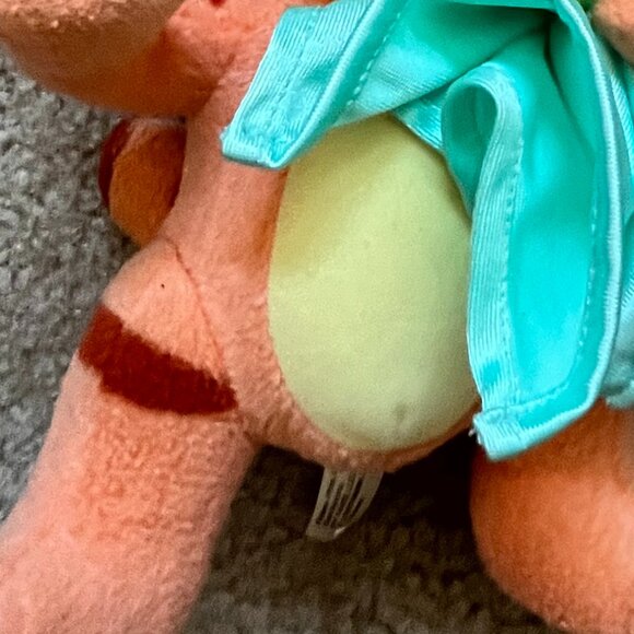 Disney Baby Tigger w/ Blanket & Frog Plush Stuffed Animal Fisher Price 2005 - Picture 4 of 5